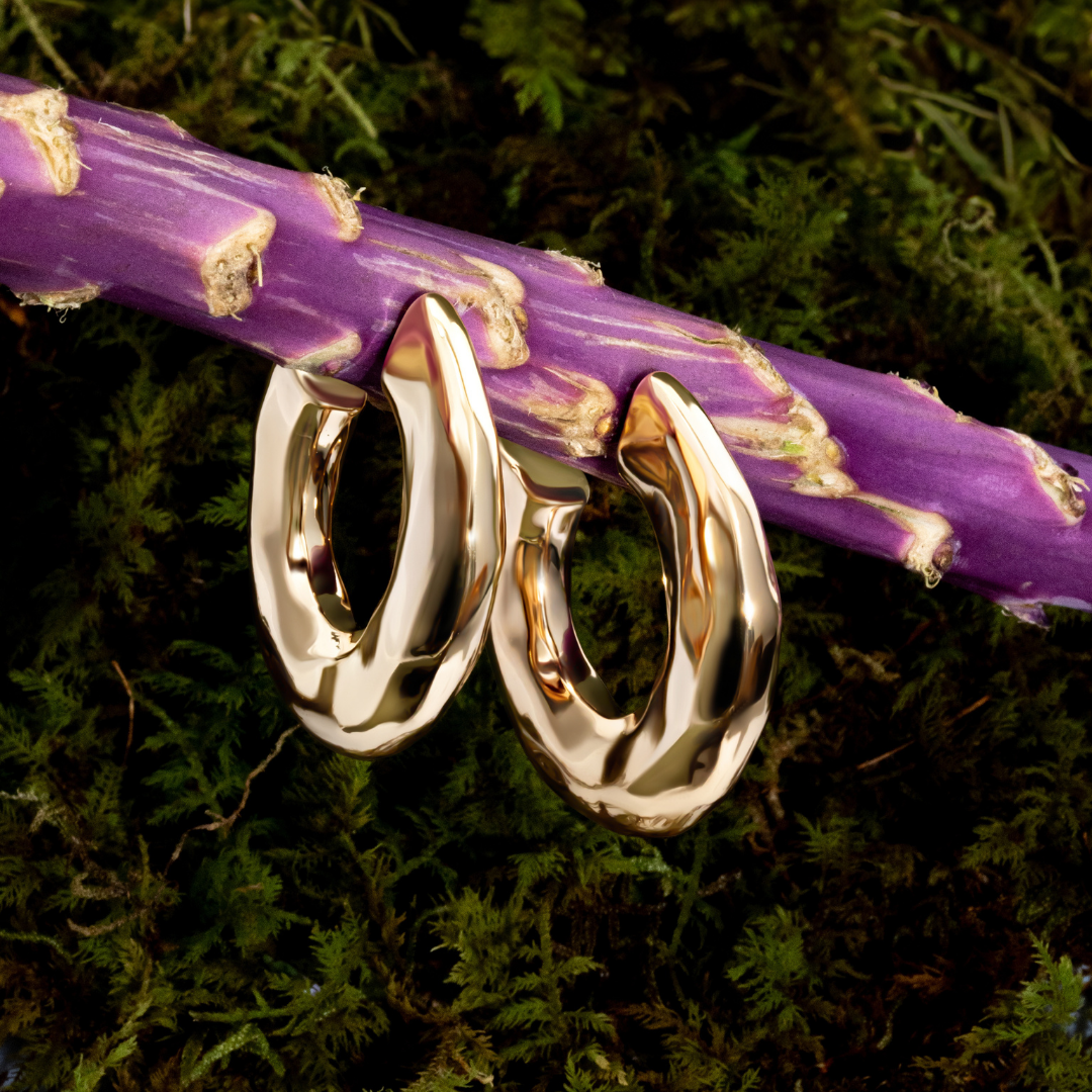 Emma Gold Hoops