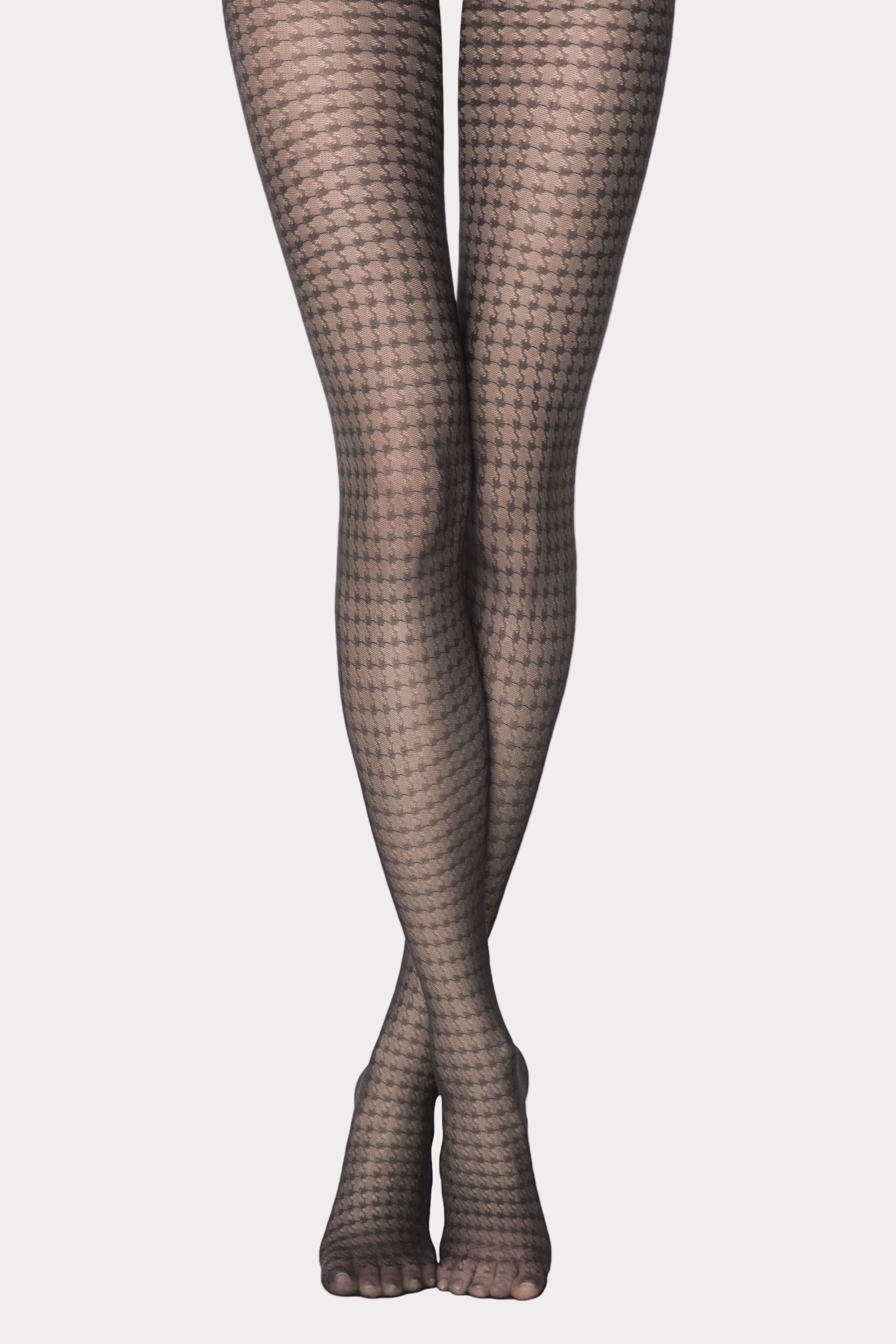 Fantasy Tights Conte Encore | Houndstooth Pattern