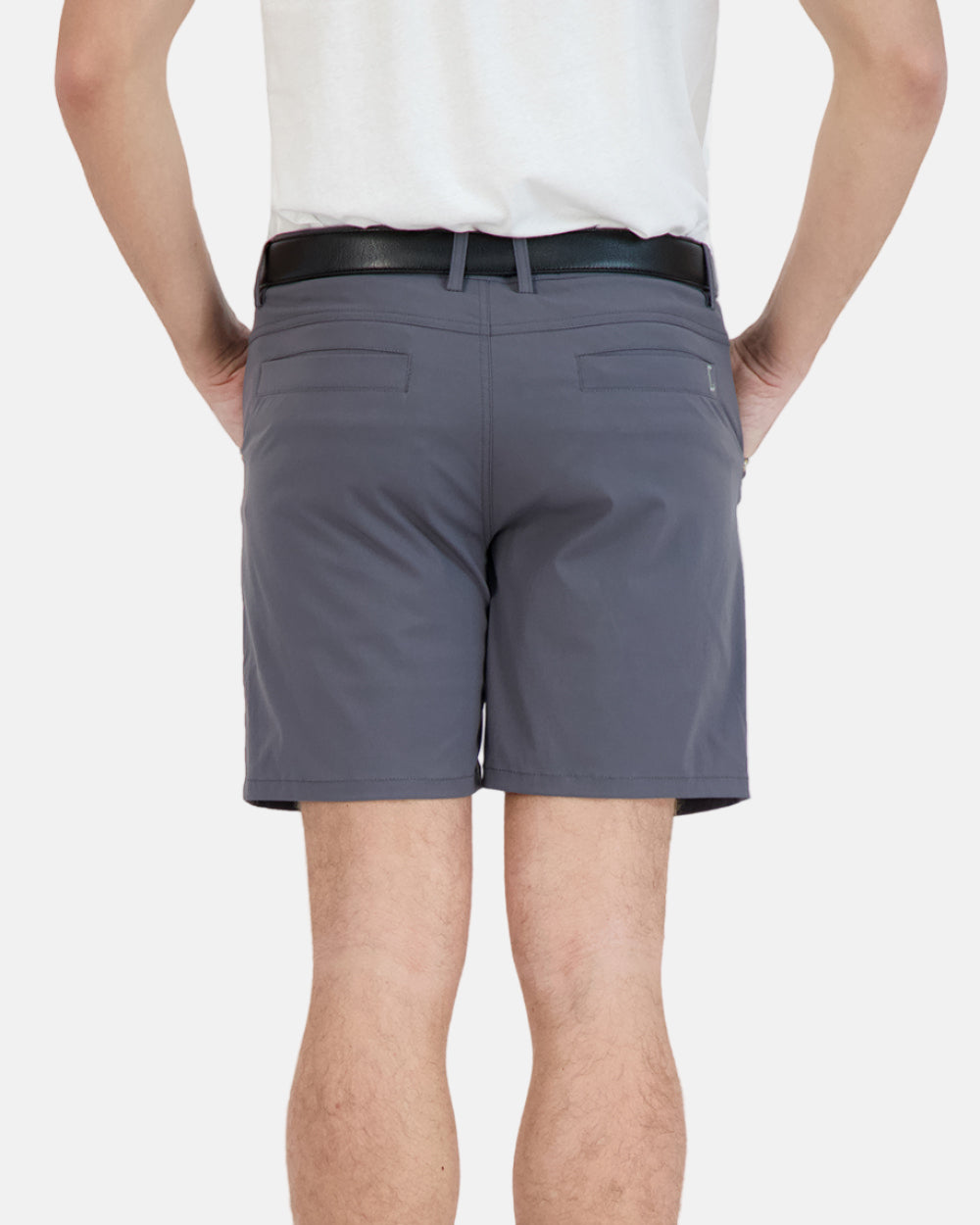 Everyday Stretch Shorts with a Comfortable Built-In Liner Grey