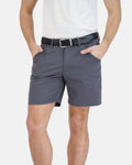 Everyday Stretch Shorts with a Comfortable Built-In Liner Grey