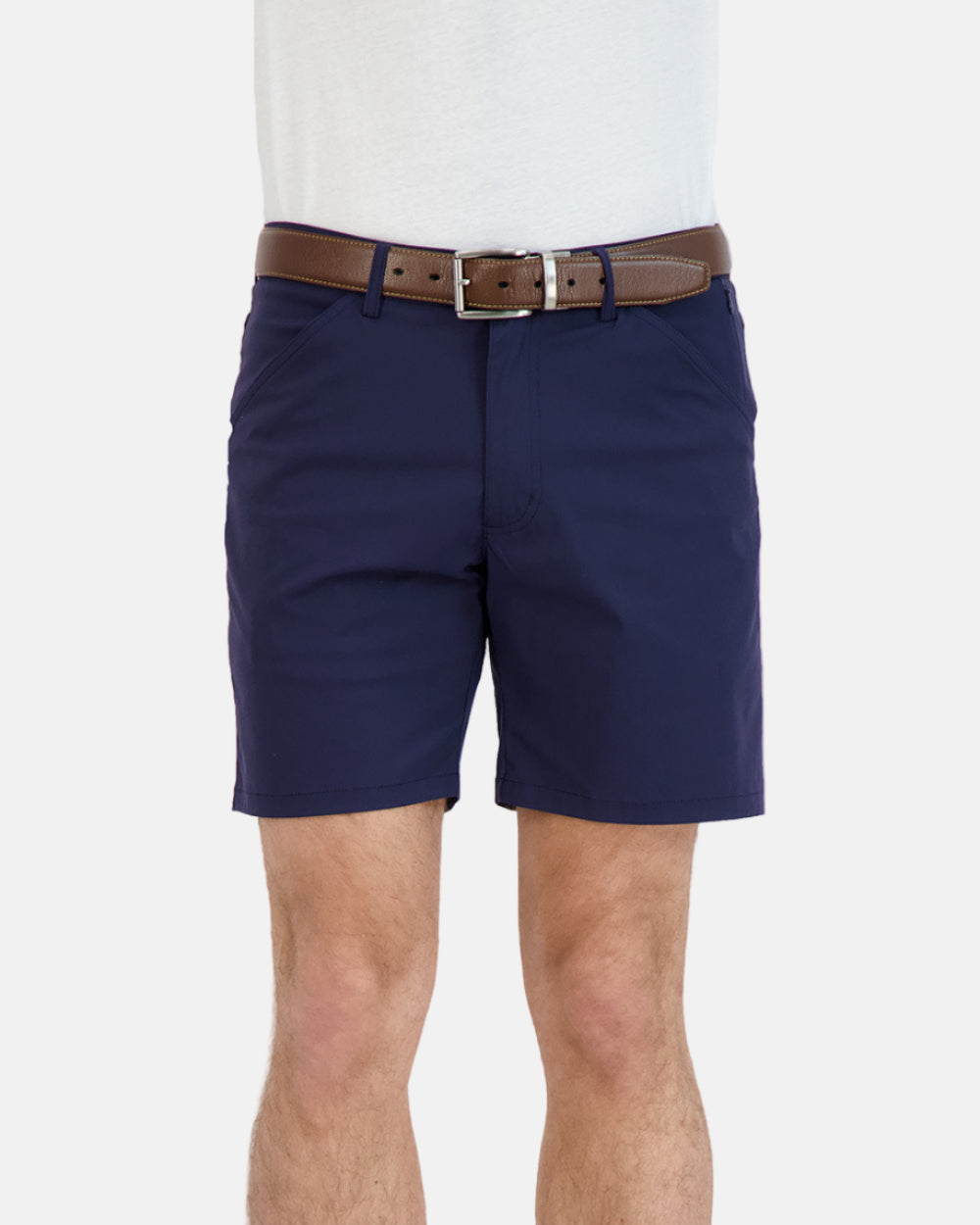 Everyday Stretch Shorts with Comfortable Built-In Liner Navy