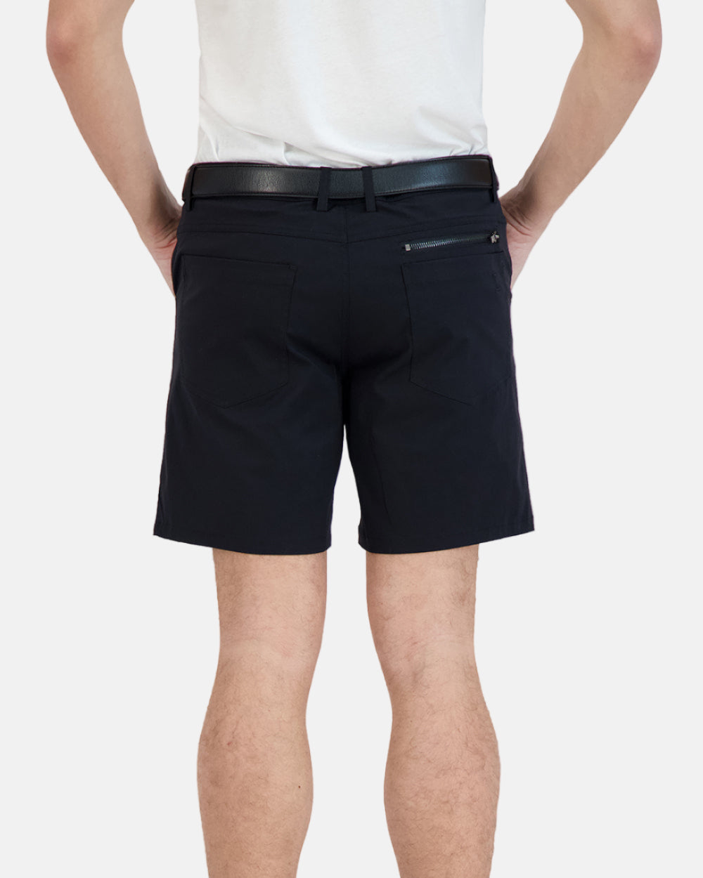 Everyday Stretch Shorts with a Comfortable Built-In Liner Black