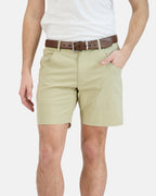 Everyday Stretch Shorts with a Comfortable Built-In Liner | Khaki