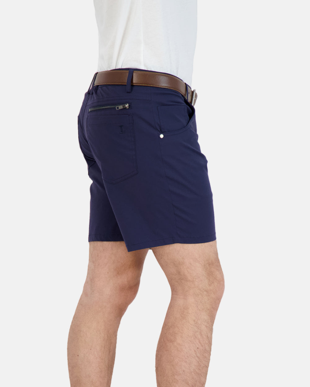 Everyday Stretch Shorts with a Comfortable Built-In Liner | Navy