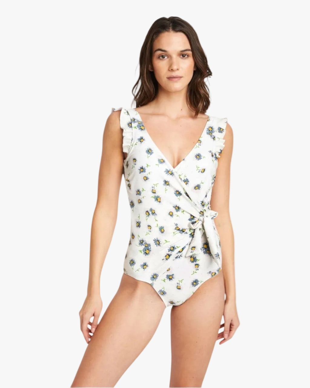 One-Piece Swimsuit F1802 Daisy Cream