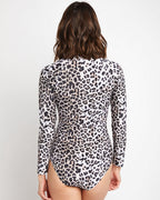 Front Zip One-Piece Rash Guard F1804 Cat