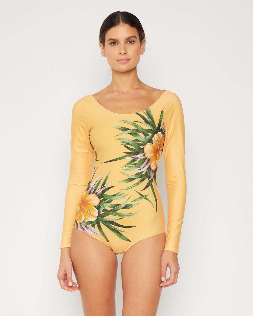 Long Sleeve Rashguard F1822 Aloha Beige