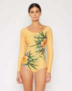Long Sleeve Rashguard F1822 Aloha Beige