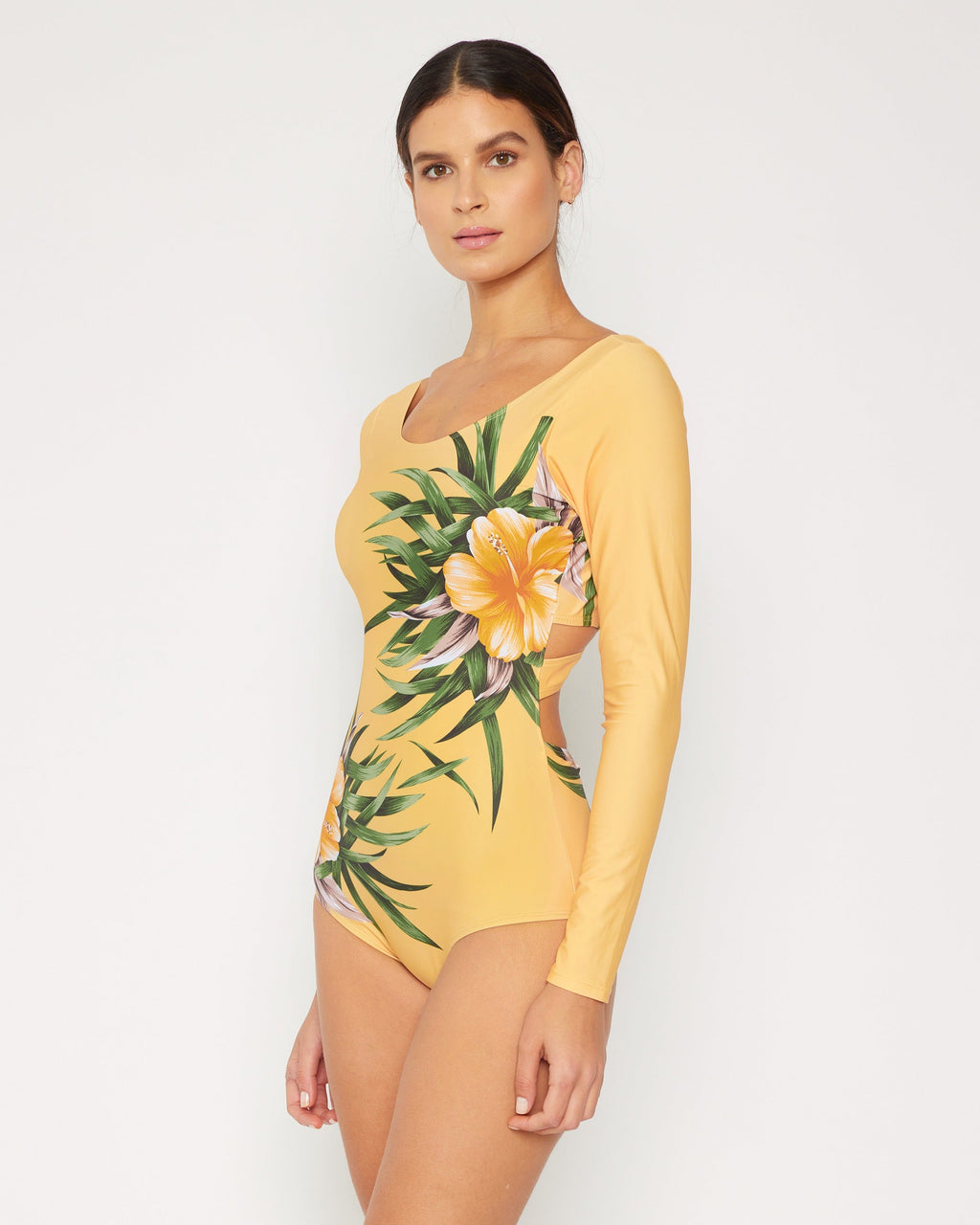 Long Sleeve Rashguard F1822 Aloha Beige