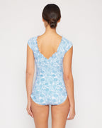 One-Piece Swimsuit F1823 Thistle Blue