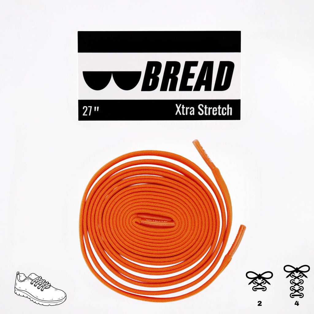 Coral Orange Shoelaces