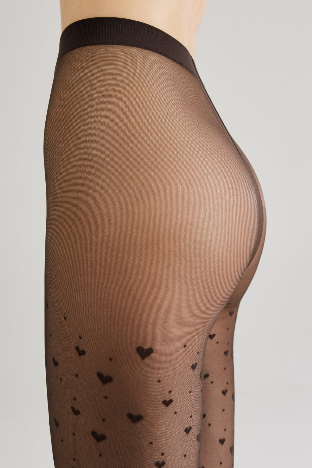 Conte Feeling Fantasy Tights | Hearts and Dots