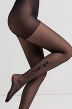 Fantasy Tights Conte Femme with Tattoo Design