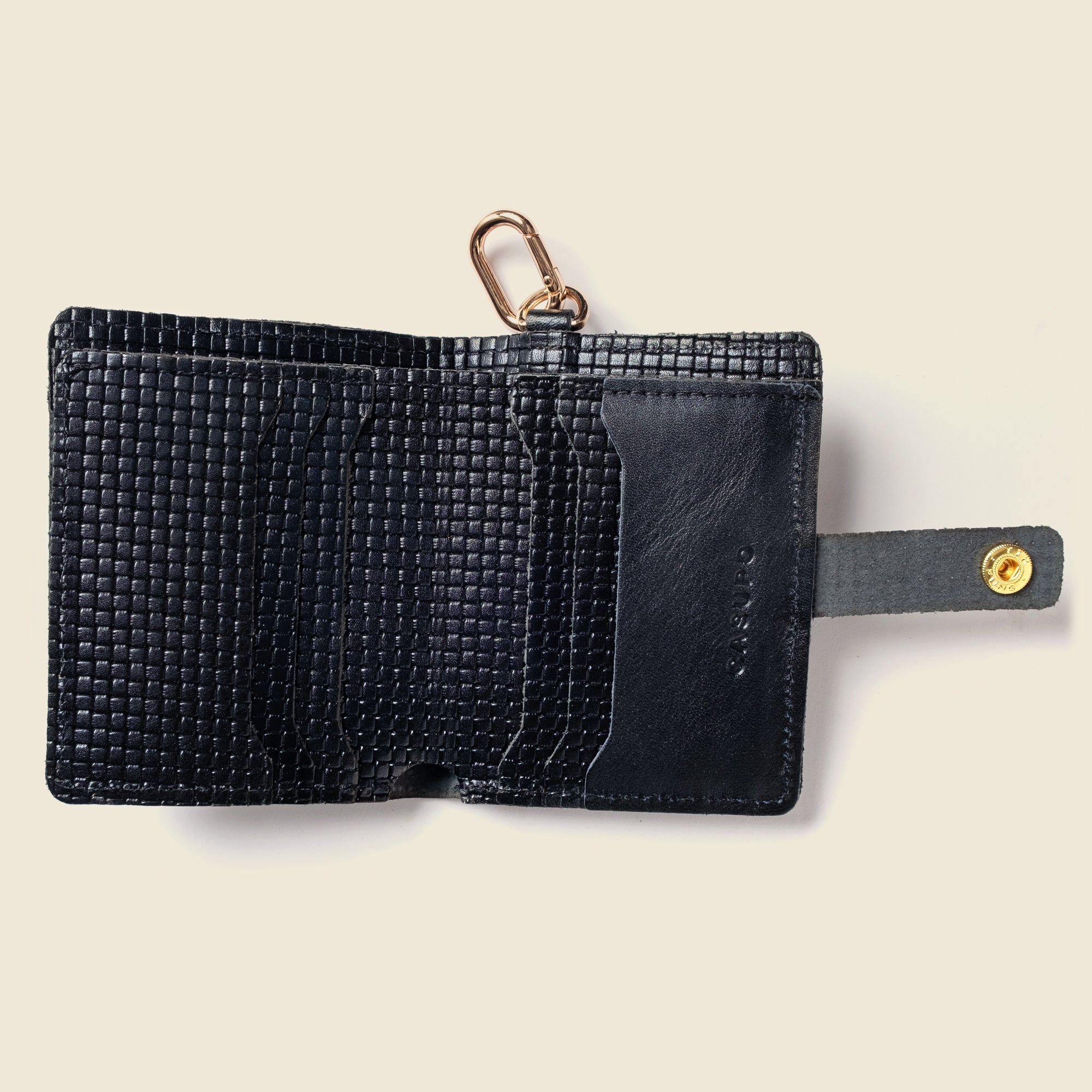 Wallet with Snap and Key Ring Limited Edition | Black