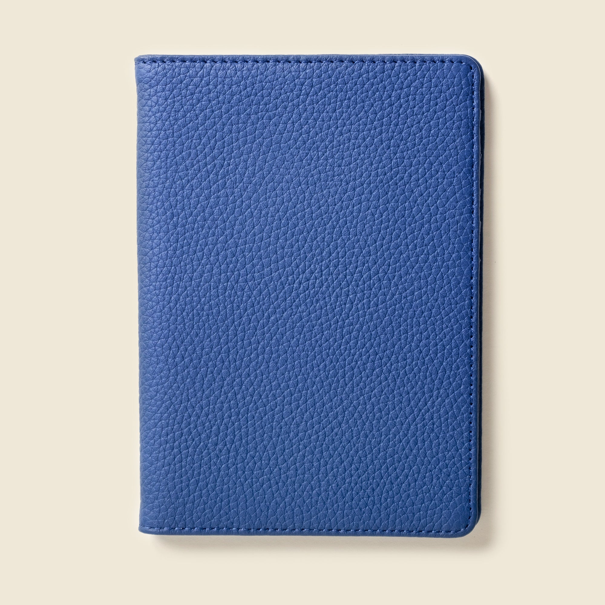 Leather Passport Wallet with RFID Shield | Cobalt