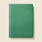 Leather Passport Wallet with RFID | Green