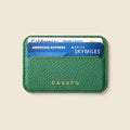 Mag Safe Leather Wallet with RFID | Green