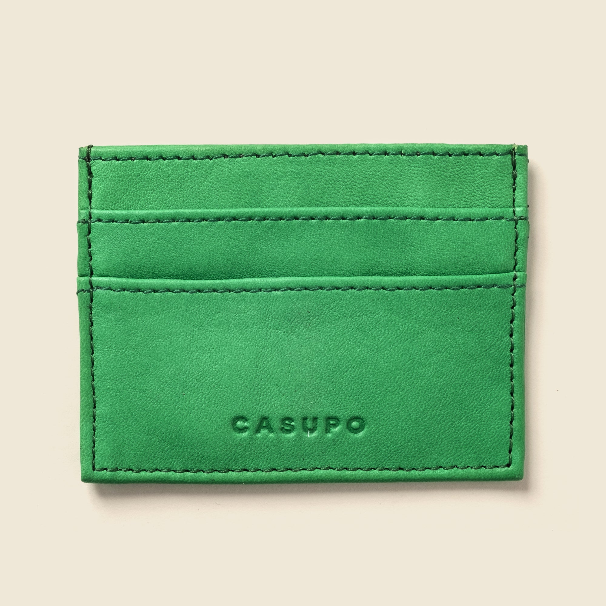 Slim Card Holder Wallet with RFID Protection | Green
