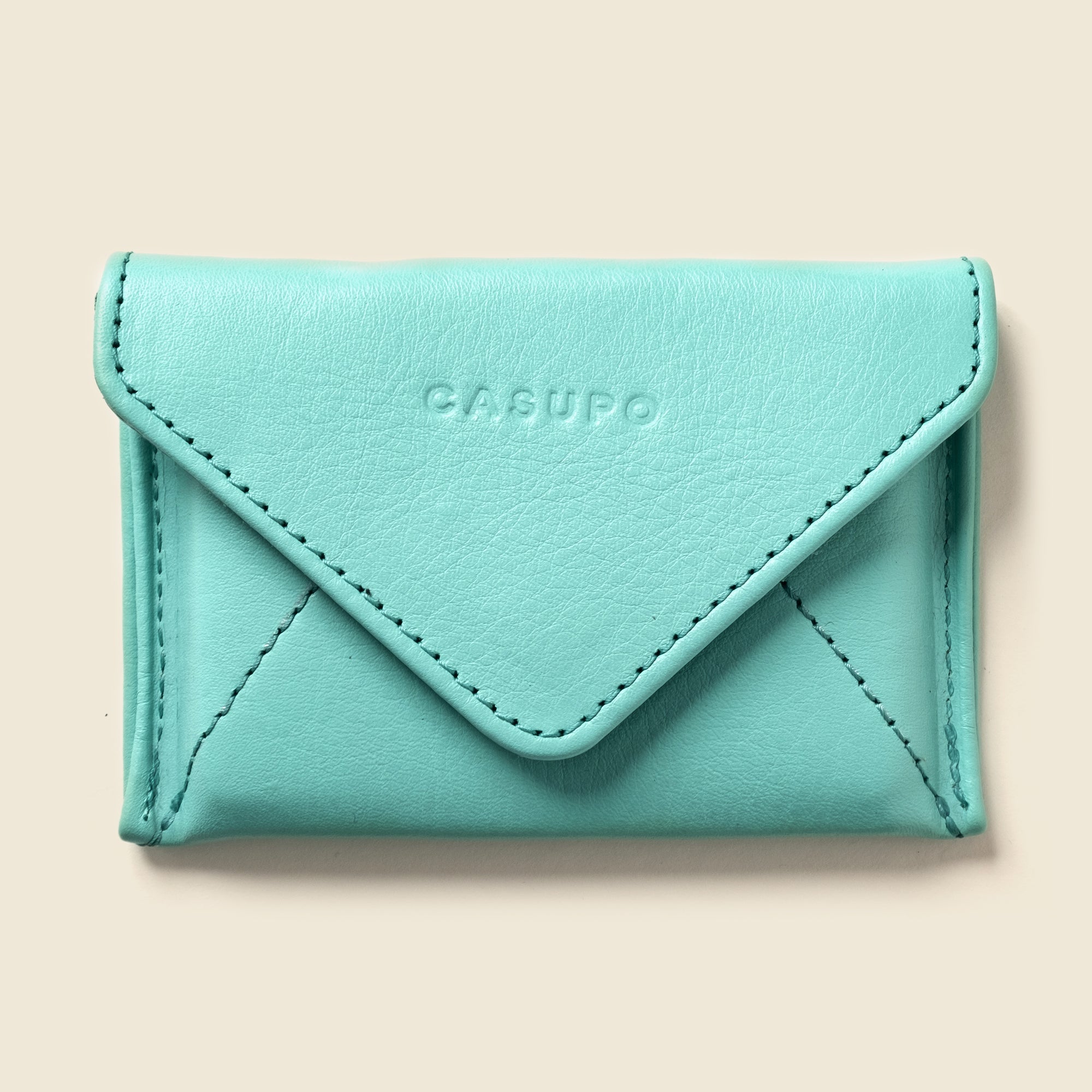 Mini Envelope Wallet with RFID Protection | Baby Blue