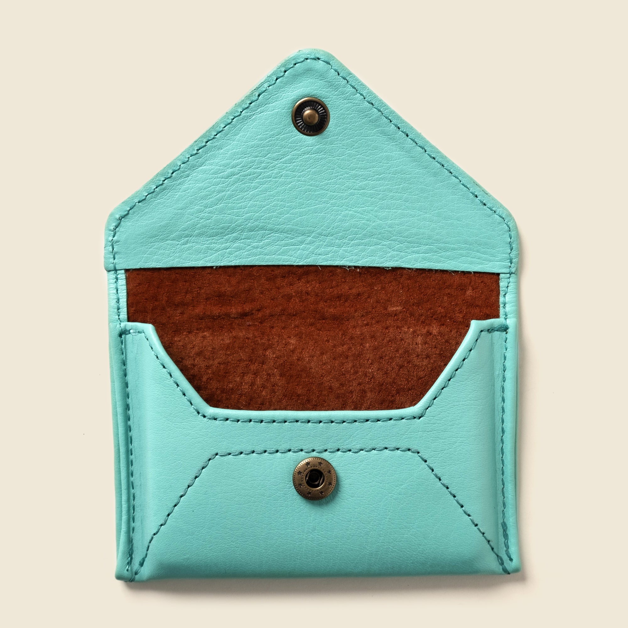 Mini Envelope Wallet with RFID Protection | Baby Blue