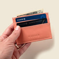 Slim Card Holder Wallet with RFID Protection | Pink