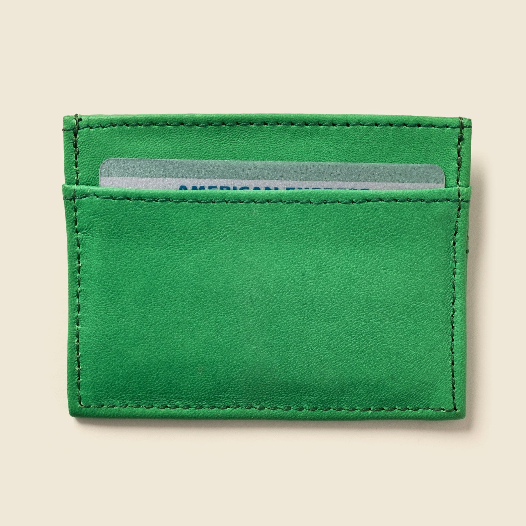 Slim Card Holder Wallet with RFID Protection | Green