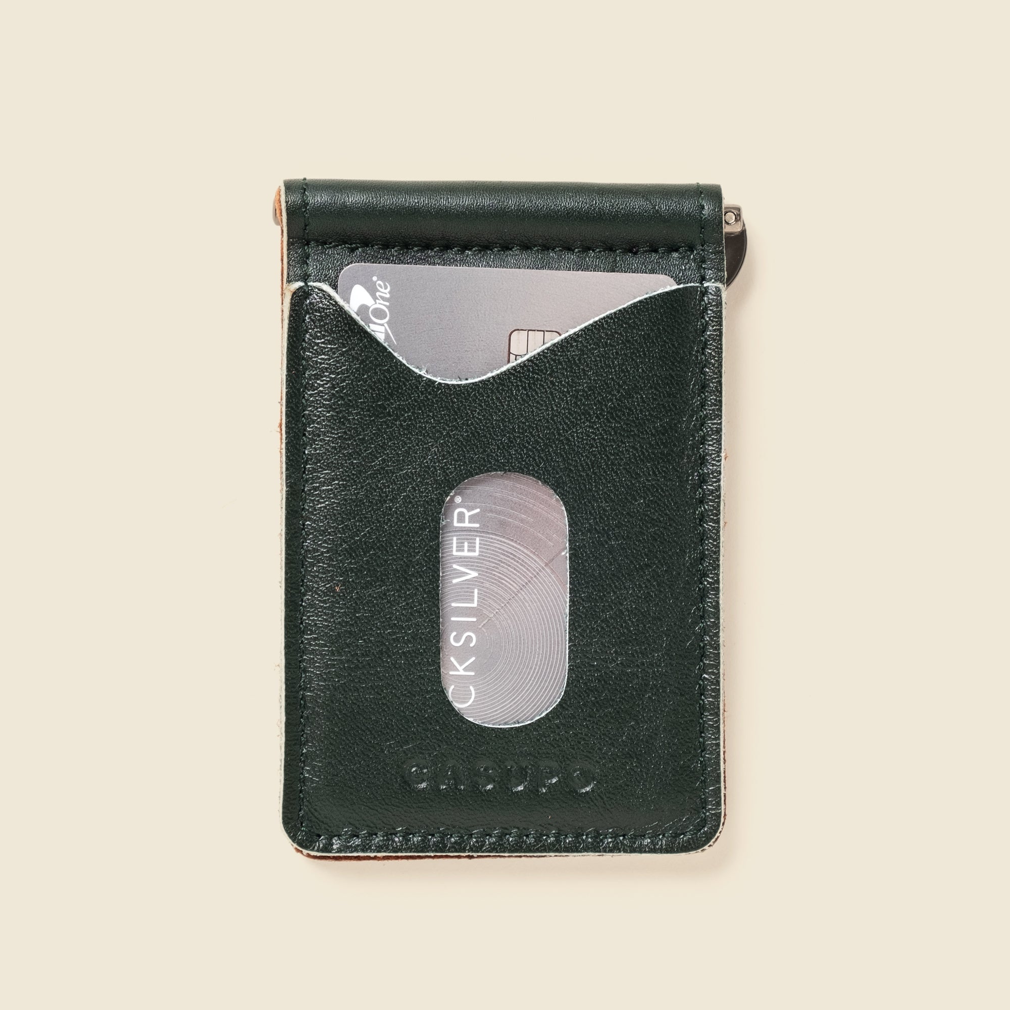 Money Clip Wallet | Green