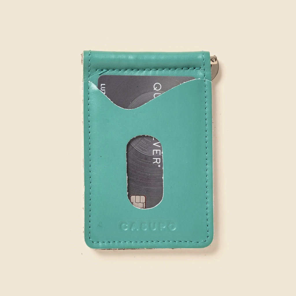 Money Clip Wallet | Teal