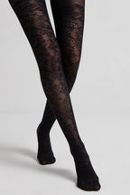 Fantasy Tights Conte Flirt | Floral Stockings Imitation