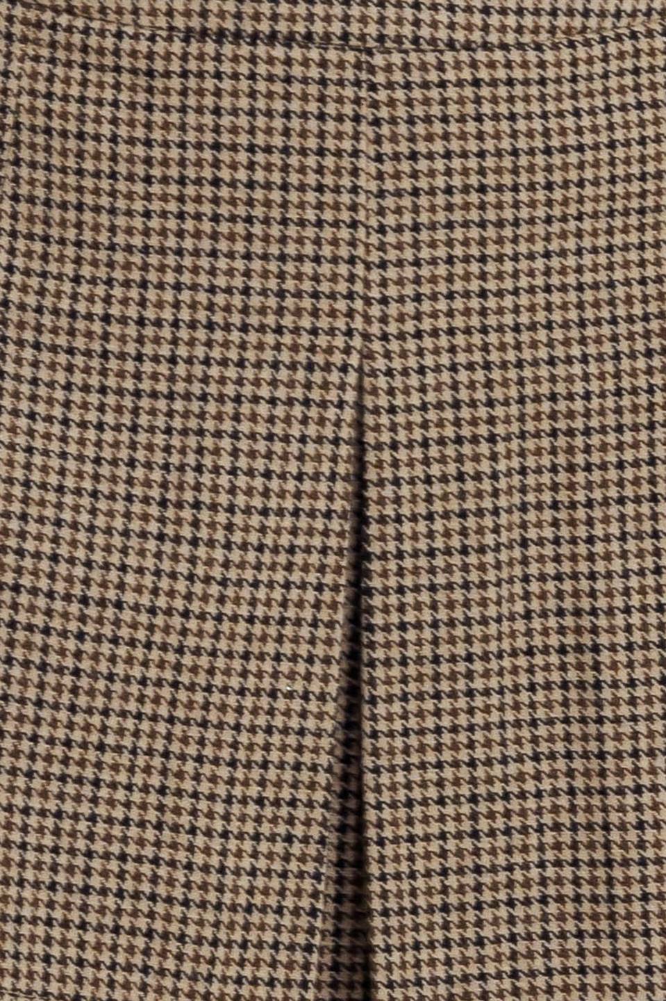 Check Attitude Woven Woolen Skort