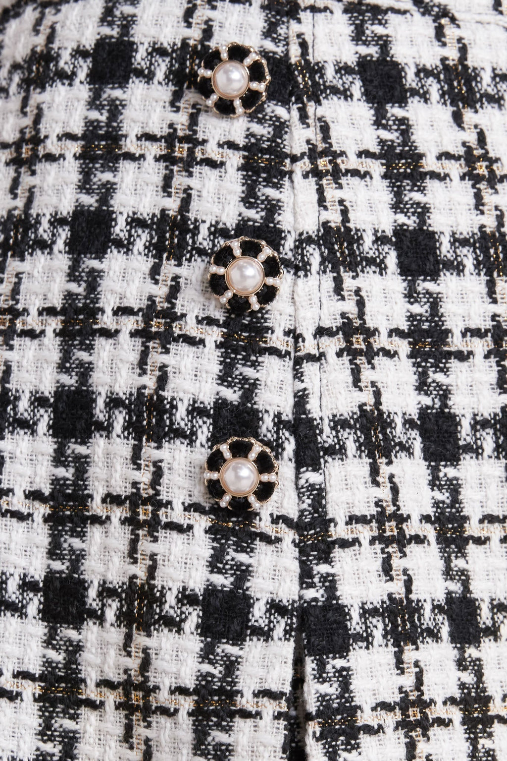 Mona Check Tweed Skort