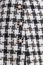 Mona Check Tweed Skort