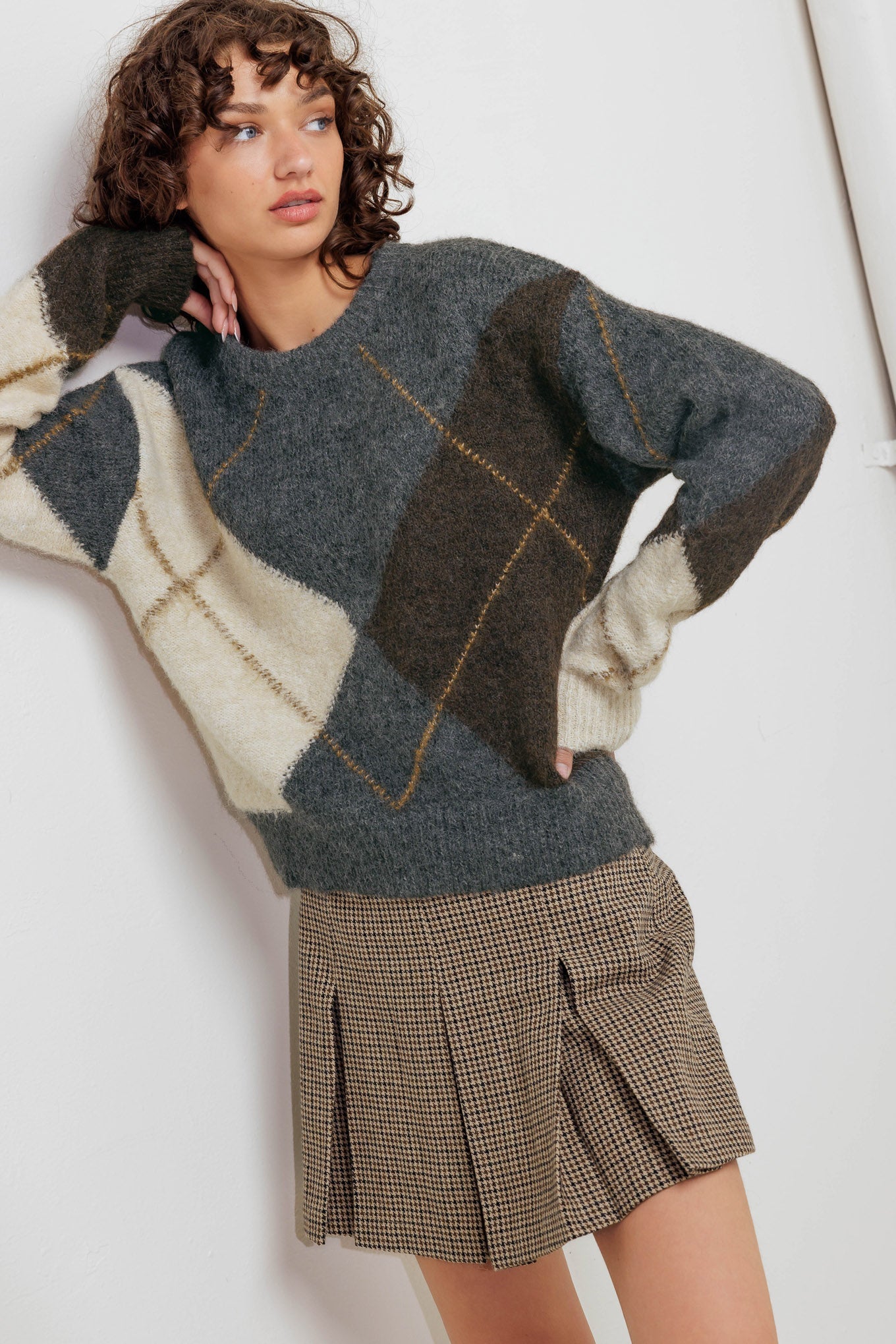 Heritage Chic Pullover Sweater Knit Top