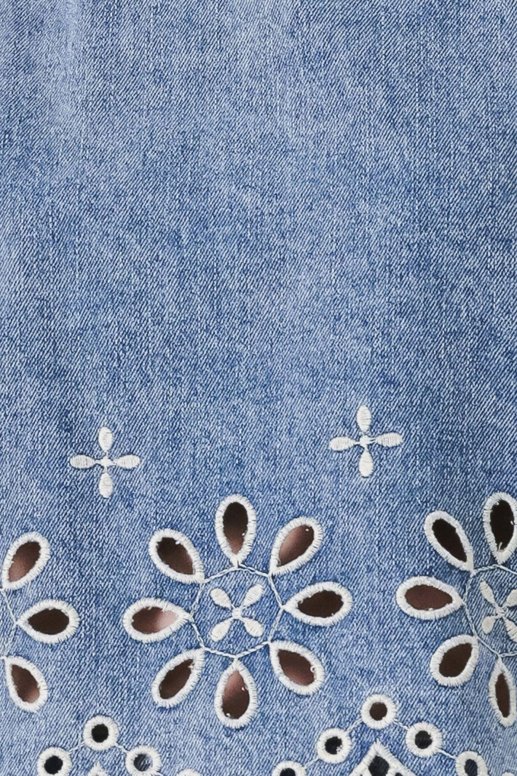 Floral Denim Top