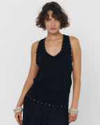 Yuan Tank Top in Black