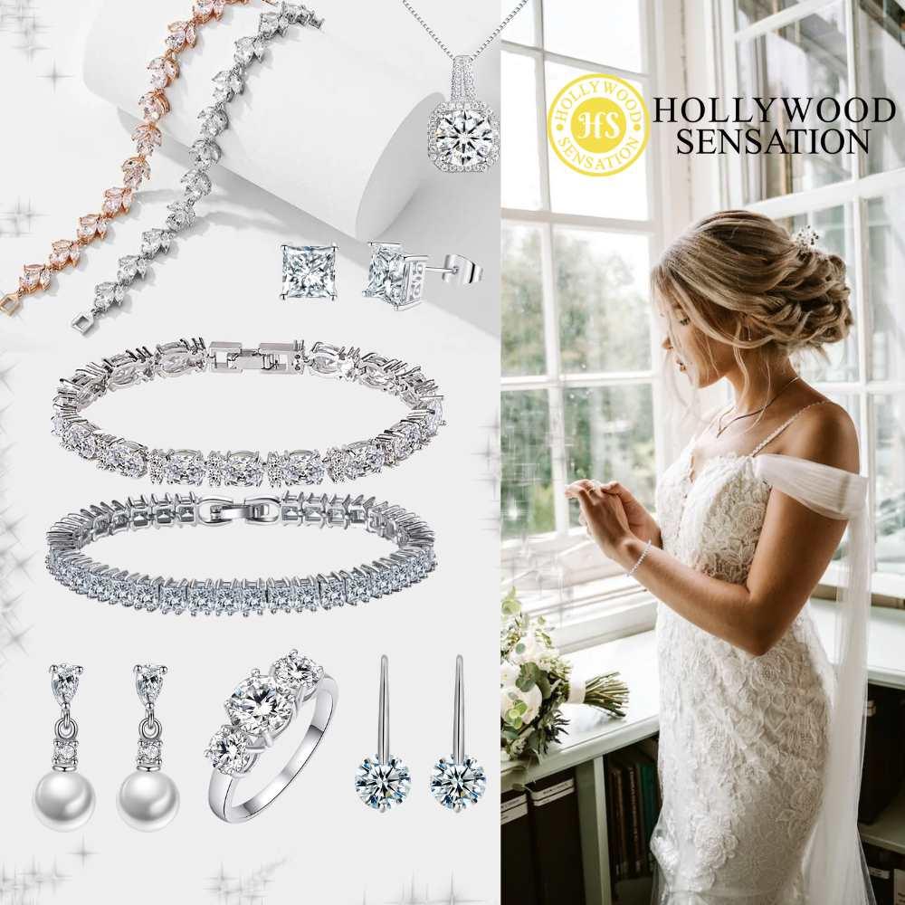 Faux Pearl Necklace and Earring Set