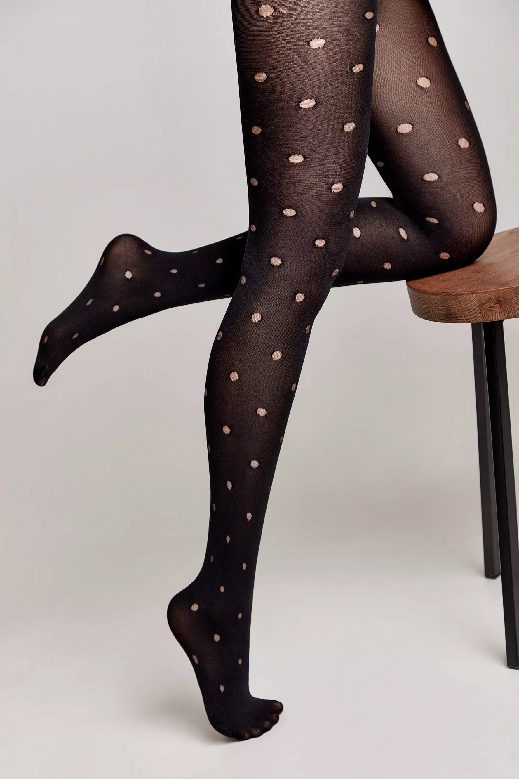 Fantasy Tights Conte Enjoy | Sheer Polka Dots