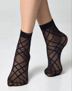 Socks Conte Fantasy | Lacing Imitation