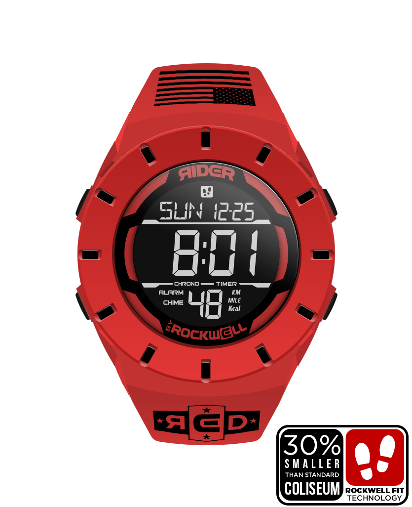 Coliseum Fit™ Forum R.E.D. Edition Watch | Red/Black