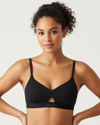 Keyhole Bra | Black