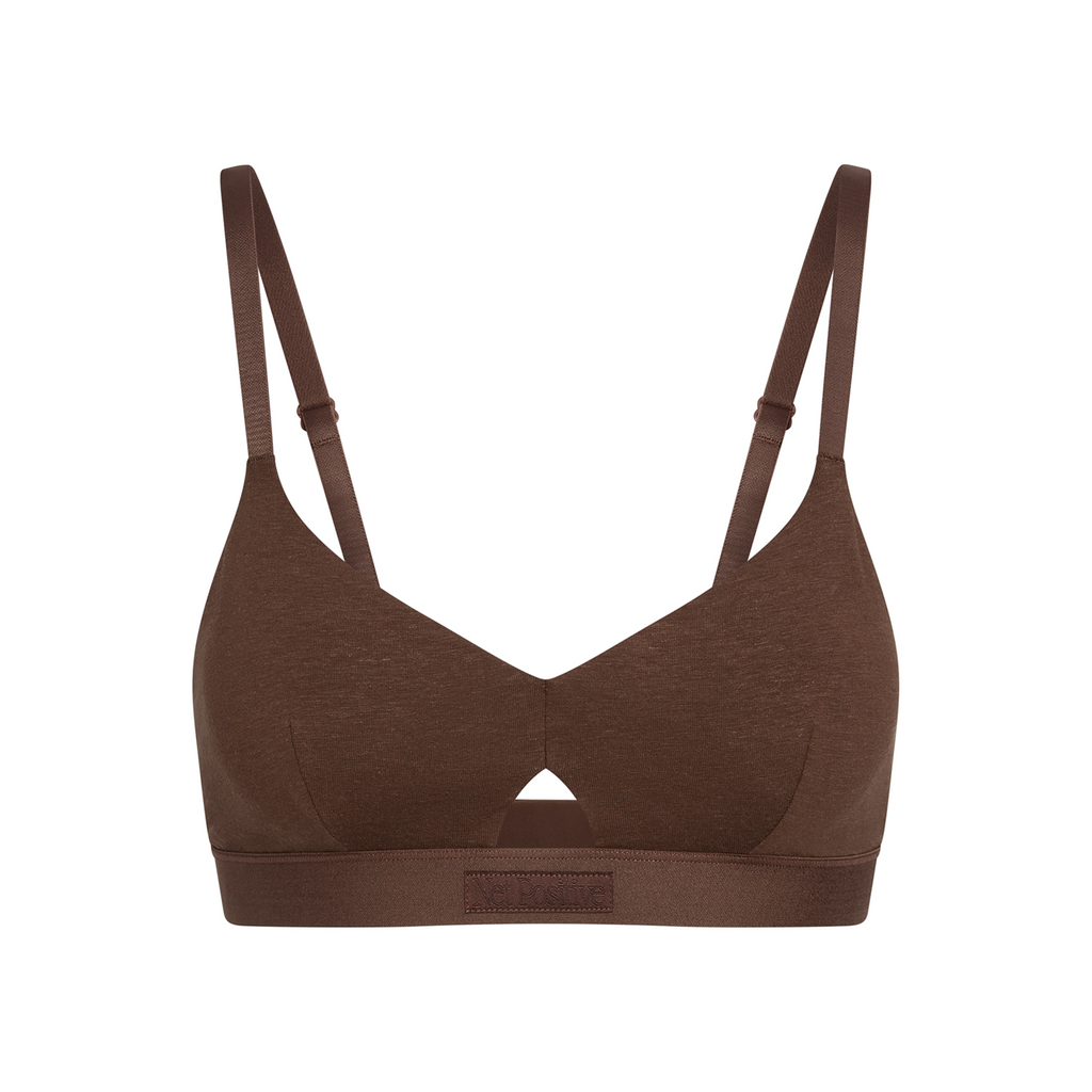 Keyhole Bra | Chocolate