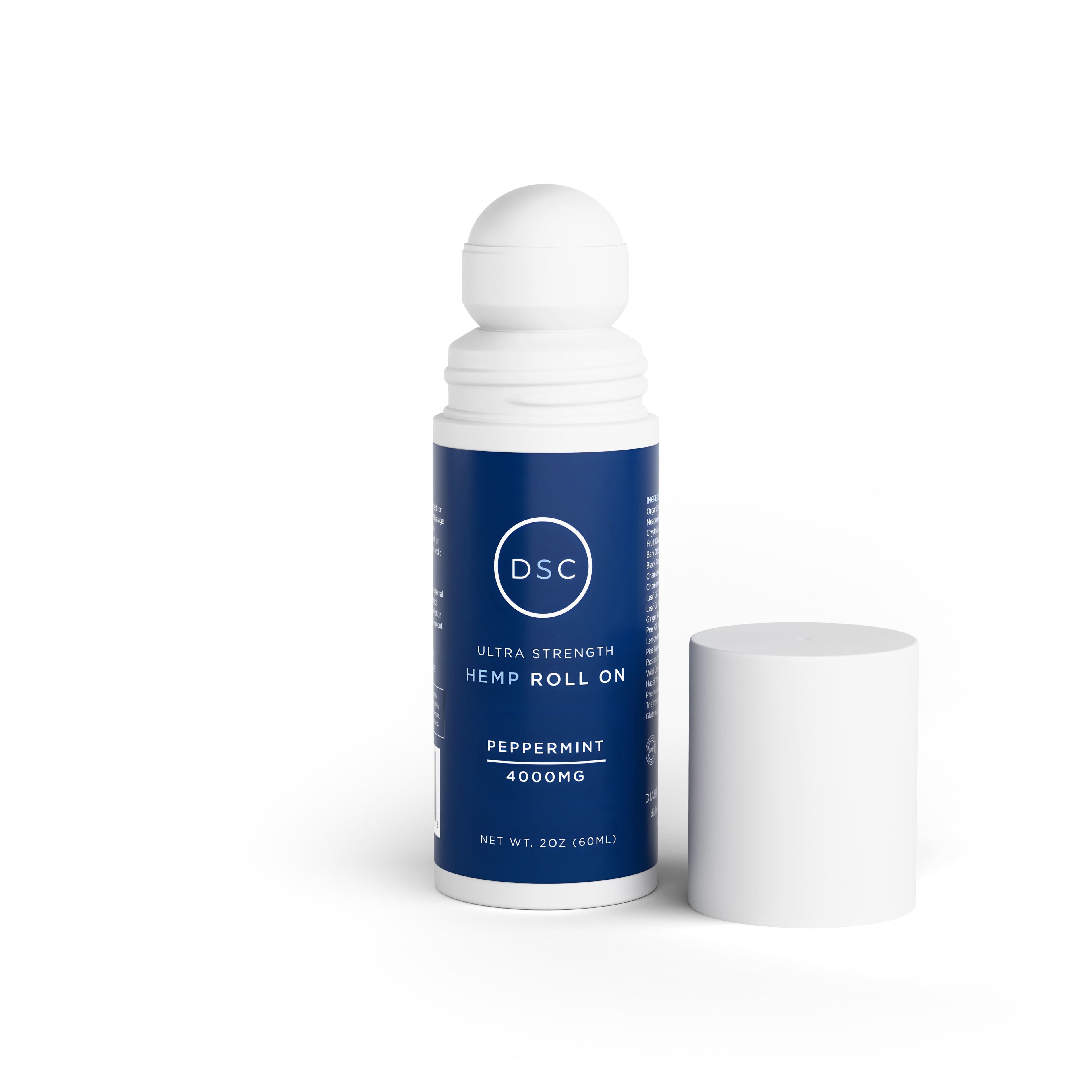 DSC Hemp Cream For Neuropathy Aches & Nerve Pain (Peppermint)