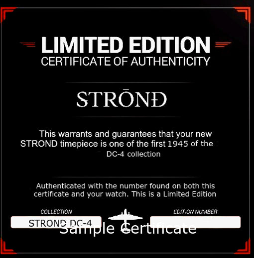 STOND DC-4 Automatic Watch Black
