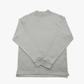 100% Pima Cotton Mock Neck Long Sleeve Shirt