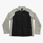Windstopper Quilted Jacket | Natural Heather & Black