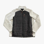 Windstopper Quilted Jacket | Natural Heather & Black