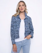 Picadilly Novelty Fringed Denim Jacket