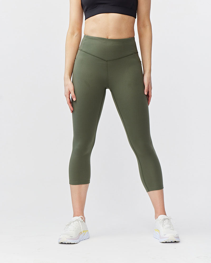 Go Again Women's Cropped Leggings | 21"