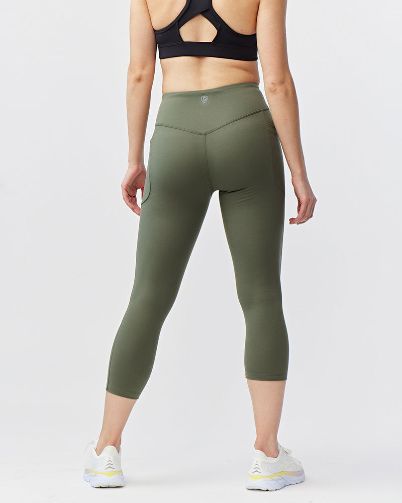 Go Again Women's Cropped Leggings | 21"
