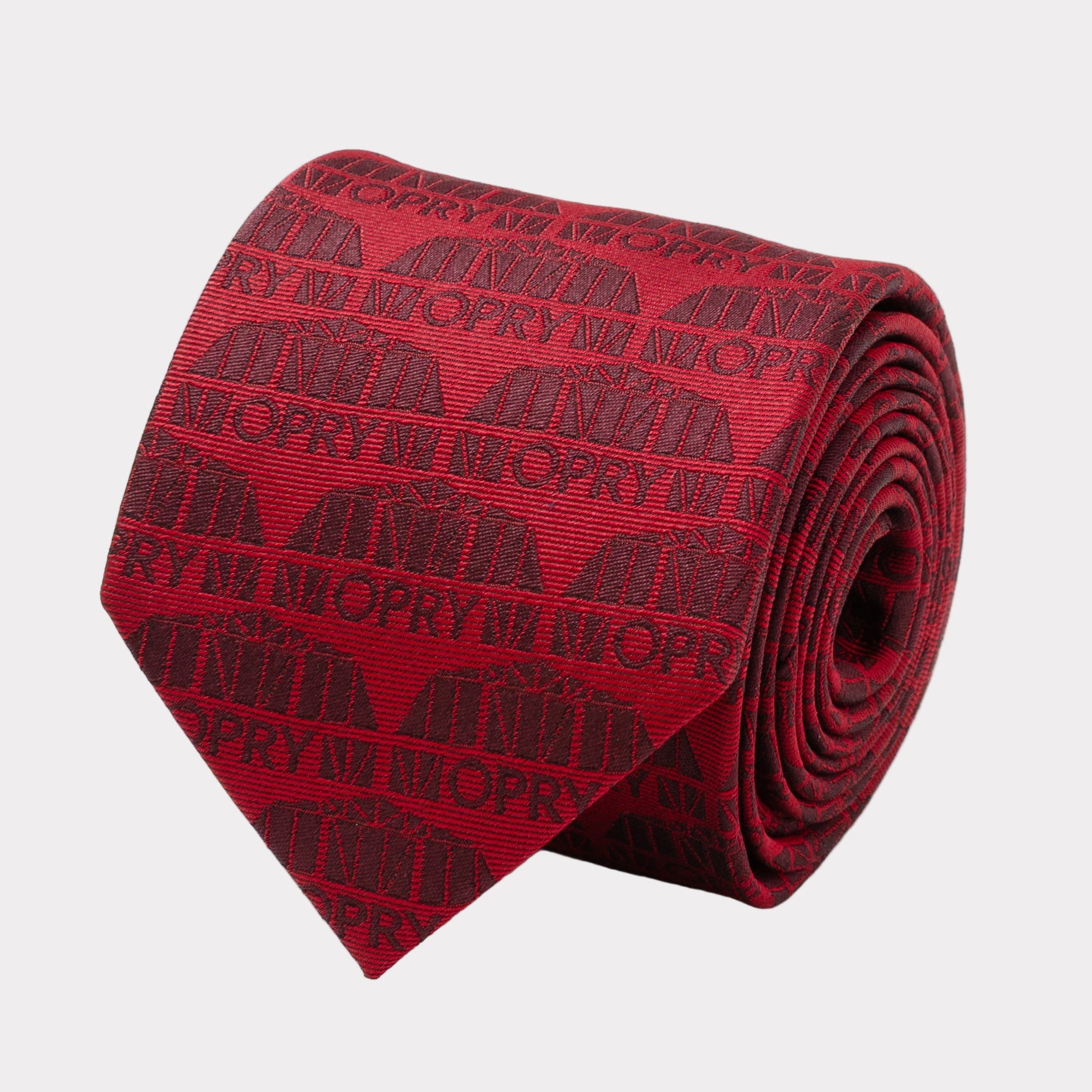 Grand Ole Opry Auditorium Red Men's Tie